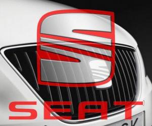 пазл Логотип Сеа́т автопроизводитель из Испании